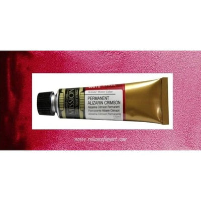 Mission Gold Watercolor 15ml - PERMANENT ALIZARIN CRIMSON (W515) Series C | Reliance Fine Art |Mijello Mission Gold WatercolorWater ColorWatercolor Paint