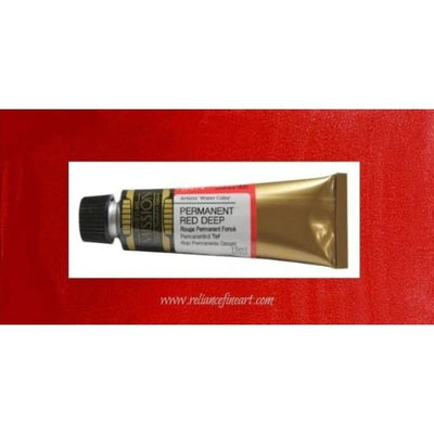 Mission Gold Watercolor 15ml - PERMANENT RED DEEP (W574) Series B | Reliance Fine Art |Mijello Mission Gold WatercolorWater ColorWatercolor Paint