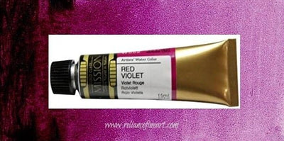 Mission Gold Watercolor 15ml - RED VIOLET (W552) Series C | Reliance Fine Art |Mijello Mission Gold WatercolorWater ColorWatercolor Paint