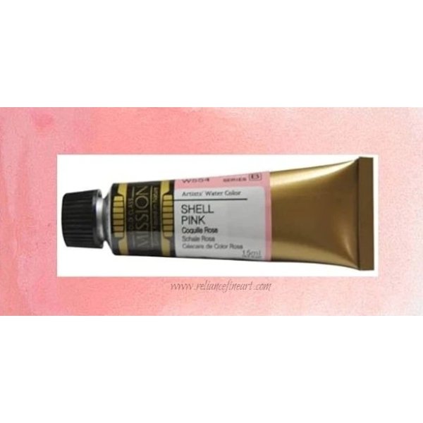 Mission Gold Watercolor 15ml - Shell Pink (W554) Series B | Reliance Fine Art |Mijello Mission Gold WatercolorWater ColorWatercolor Paint