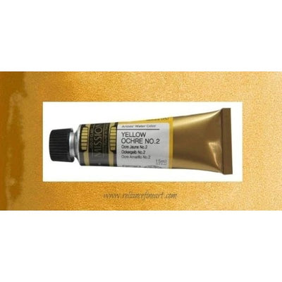 Mission Gold Watercolor 15ml - YELLOW OCHRE NO.2 (W568) Series A | Reliance Fine Art |Mijello Mission Gold WatercolorWater ColorWatercolor Paint