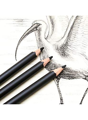 Mont Marte Charcoal Pencils 12pc (MPN0017) | Reliance Fine Art |Charcoal & Graphite