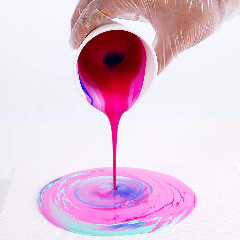 Mont Marte Pouring Acrylic 60ml 4pc - Aurora (PMPP4207) | Reliance Fine Art |Resin and Fluid ArtResin and Pouring Mediums & Sets