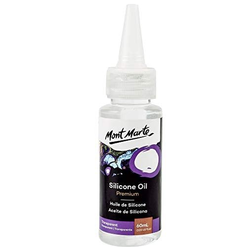 Mont Marte Silicone Oil 60ml (PMPP6003) | Reliance Fine Art |Resin and Fluid ArtResin and Pouring Mediums & Sets