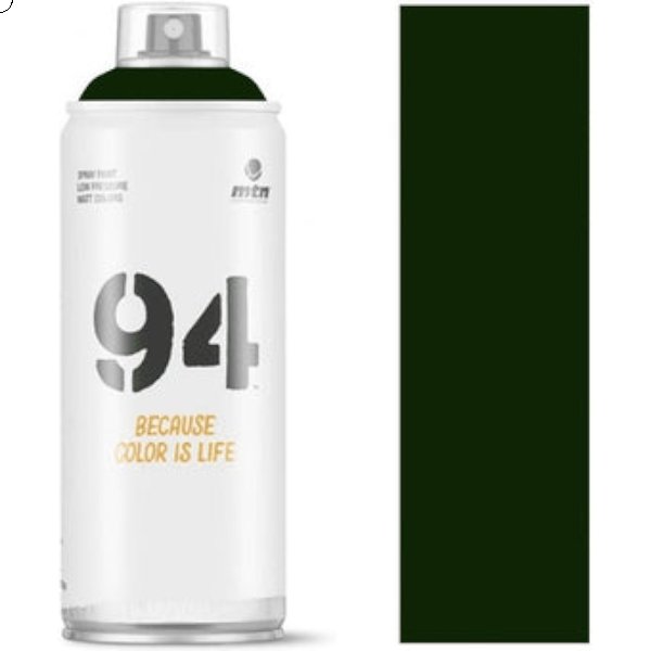 MTN 94 Spray Paint Amazons Green 400ml | Reliance Fine Art |Spray Paint