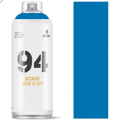 MTN 94 Spray Paint Europe Blue 400ml | Reliance Fine Art |Spray Paint