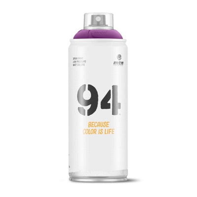 MTN 94 Spray Paint Fluro Violet 400ml | Reliance Fine Art |Spray Paint