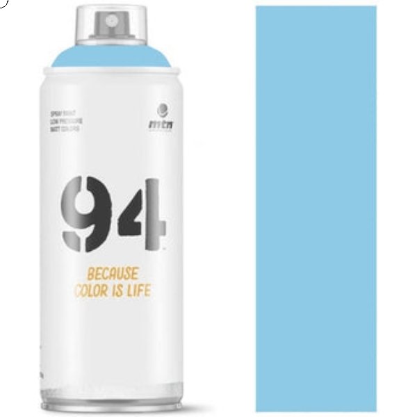 MTN 94 Spray Paint Hydra Blue 400ml | Reliance Fine Art |Spray Paint