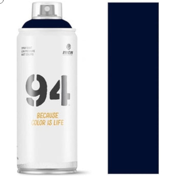 MTN 94 Spray Paint Navy Blue 400ml | Reliance Fine Art |Spray Paint