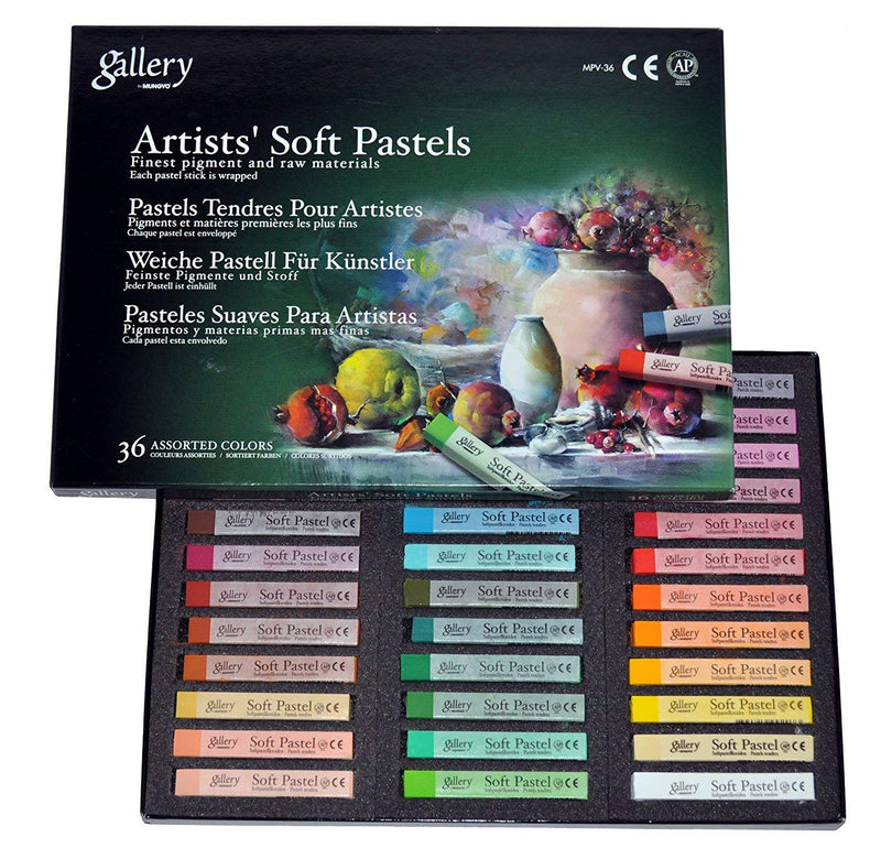 Mungyo Gallery Soft Pastels 36 Shades | Reliance Fine Art |Pastels