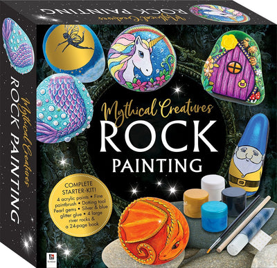 Mythical Creatures Rock Painting Box Set | Reliance Fine Art |
