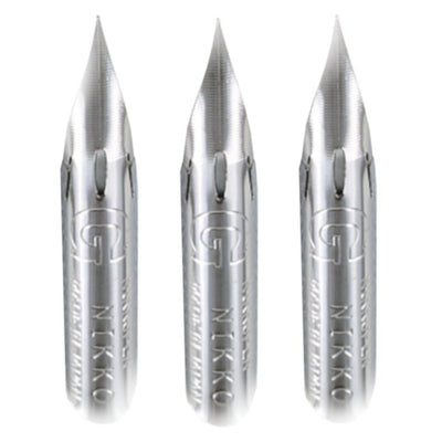 NIKKO COMIC PEN NIB-G TYPE - Pack of 3 (NG3) | Reliance Fine Art |Calligraphy & Lettering