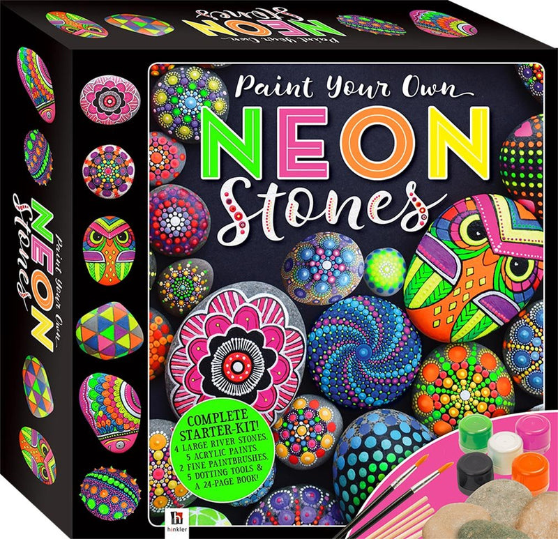 Paint Your Own Neon Stone | Reliance Fine Art |