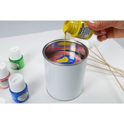 Pebeo Ceramic Discovery Kit Assorted Colours - 6 Colors x 20 ML (753405) | Reliance Fine Art |Other Paint SetsPaint SetsPebeo Vitrail Glass Colours