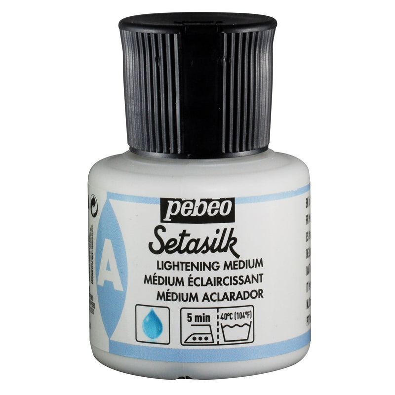 Pebeo Setasilk Lighting Medium 45 ML | Reliance Fine Art |Glass & Silk ColoursPebeo Setasilk Silk Colours