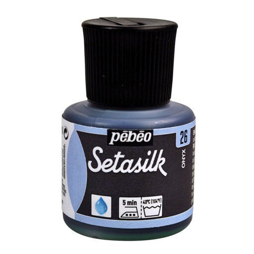 Pebeo Setasilk Onyx (26) | Reliance Fine Art |Glass & Silk ColoursPebeo Setasilk Silk Colours