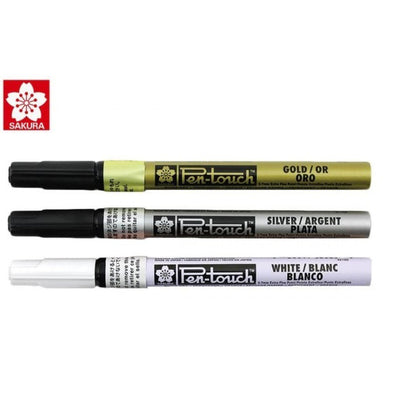 Pen-touch Marker Fine Point Set of 3 (1 mm) | Reliance Fine Art |Illustration Pens & Brush PensMarkersPaint Markers