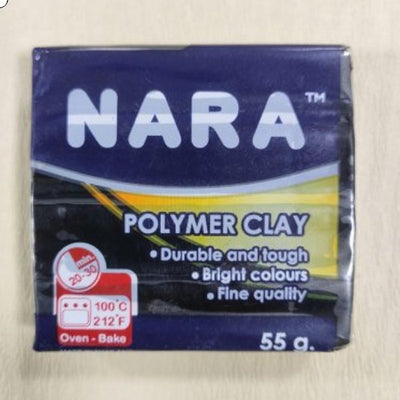 Polymer Clay Black 24 (55 gms) | Reliance Fine Art |ClayPolymer Clay
