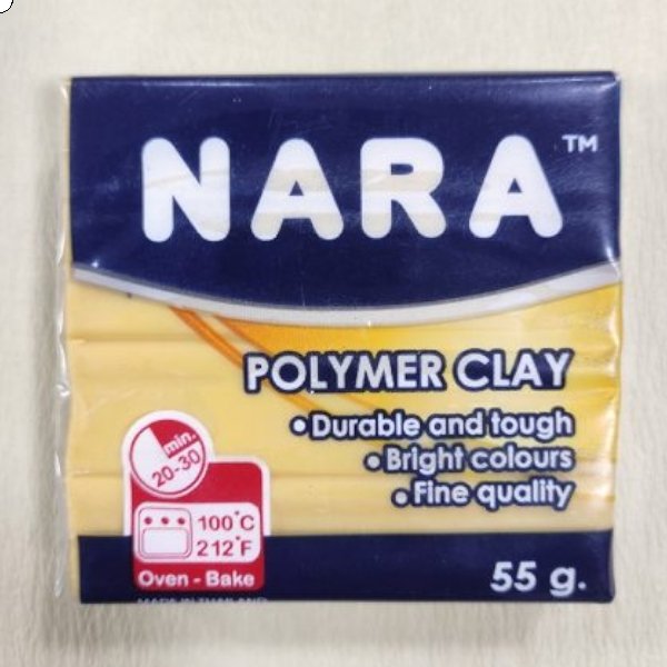 Polymer Clay Cream 14 (55 gms) | Reliance Fine Art |ClayPolymer Clay