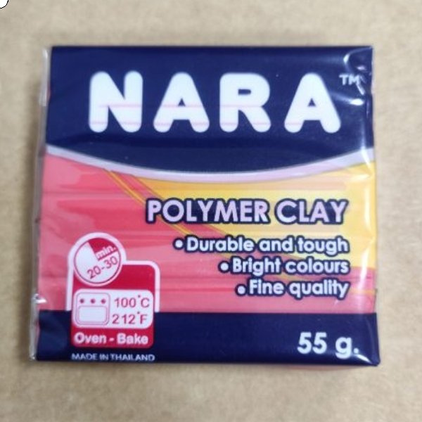 Polymer Clay Crimson 19 (55 gms) | Reliance Fine Art |ClayPolymer Clay