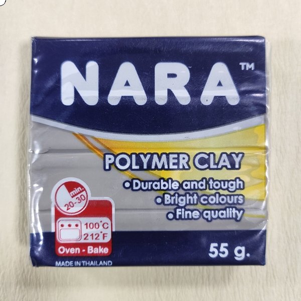 Polymer Clay Light Grey 11 (55 gms) | Reliance Fine Art |ClayPolymer Clay