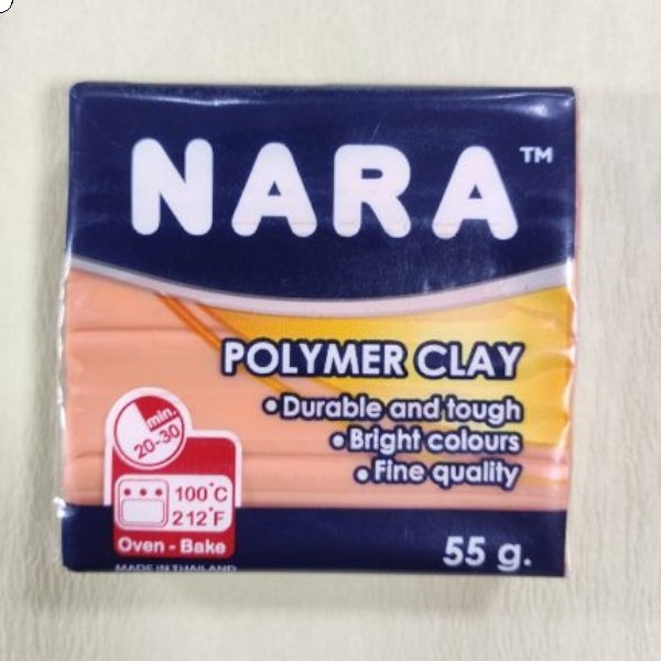 Polymer Clay Peach 15 (55 gms) | Reliance Fine Art |ClayPolymer Clay