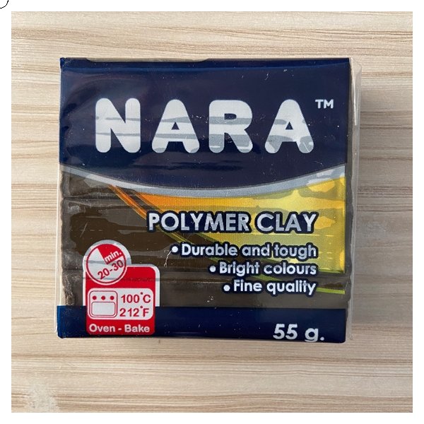 Polymer Clay Soot Brown 23 (55 gms) | Reliance Fine Art |ClayPolymer Clay