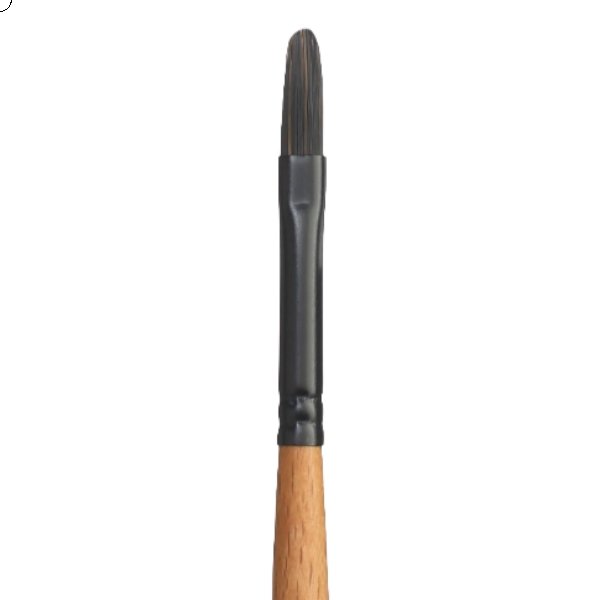 Princeton Catalyst Polytip Brush Synthetic Filbert Long Handle Size 2 (P6400FB2),Brush for Acr n Oil | Reliance Fine Art |Oil BrushesOil Paint BrushesPrinceton Catalyst Polytip Brushes