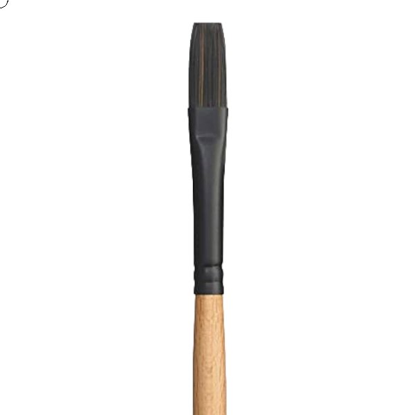 Princeton Catalyst Polytip Brush Synthetic Flat Long Handle Size 4 (P6400F4),Brush for Acr n Oil | Reliance Fine Art |Oil BrushesOil Paint BrushesPrinceton Catalyst Polytip Brushes