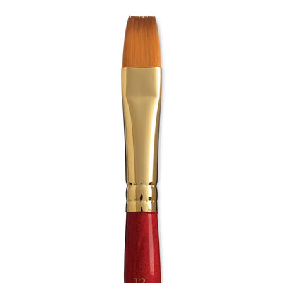 PRINCETON HERITAGE SH FLAT SHADER BRUSH Size 12 (4050FS-12) | Reliance Fine Art |Princeton Heritage BrushesWatercolour Brushes