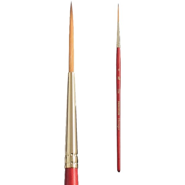 PRINCETON HERITAGE SH LINER BRUSH Size 4 (4050L-4) | Reliance Fine Art |Princeton Heritage BrushesWatercolour Brushes