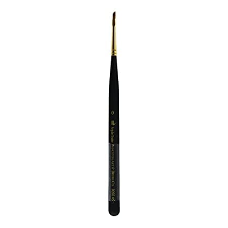 PRINCETON MINI-DETAILER SYN SABLE SH ANGULAR SHADER SIZE 0 (P3050AS0) | Reliance Fine Art |Acrylic BrushesAcrylic Paint BrushesPrinceton Mini-Detailer Brushes