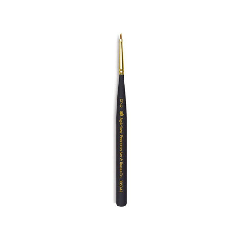 PRINCETON MINI-DETAILER SYN SABLE SH ANGULAR SHADER SIZE 12/0 (P3050AS120) | Reliance Fine Art |Acrylic BrushesAcrylic Paint BrushesPrinceton Mini-Detailer Brushes