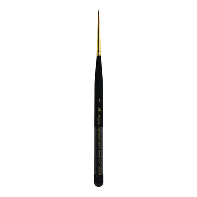 PRINCETON MINI-DETAILER SYN SABLE SH ROUND SIZE 2 (P3050R2) | Reliance Fine Art |Acrylic BrushesAcrylic Paint BrushesPrinceton 3050 Mini Detailer Brushes