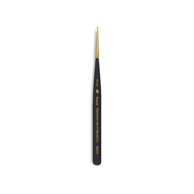 PRINCETON MINI-DETAILER SYN SABLE SH ROUND SIZE 20/0 (P3050R200) | Reliance Fine Art |Acrylic BrushesAcrylic Paint BrushesPrinceton Mini-Detailer Brushes