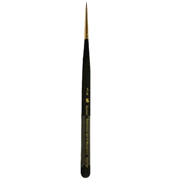 PRINCETON MINI-DETAILER SYN SABLE SH SPOTTER SIZE 3/0 (P3050SP30) | Reliance Fine Art |Acrylic BrushesAcrylic Paint BrushesPrinceton Mini-Detailer Brushes