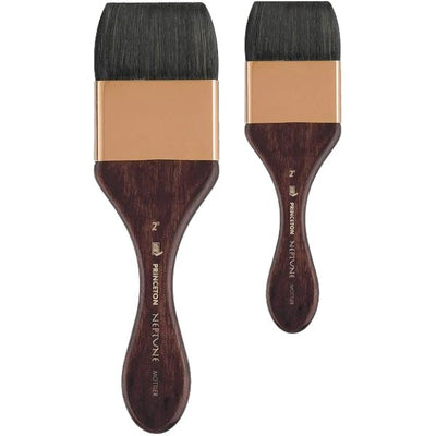 PRINCETON NEPTUNE SH MOTTLER BRUSH Size 2 INCH SYNTHETIC SQUIRREL HAIR (P4750M200) | Reliance Fine Art |Princeton Neptune BrushesWatercolour Brushes