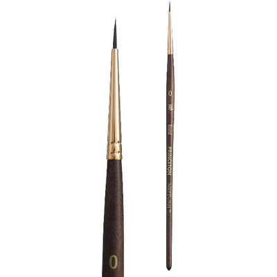 PRINCETON NEPTUNE SH ROUND BRUSH Size 0 SYNTHETIC SQUIRREL HAIR (P4750R0) | Reliance Fine Art |Princeton Neptune BrushesWatercolour Brushes