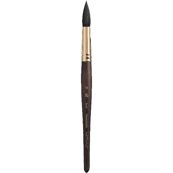 PRINCETON NEPTUNE SH ROUND BRUSH Size 18 SYNTHETIC SQUIRREL HAIR (P4750R18) | Reliance Fine Art |Princeton Neptune BrushesWatercolour Brushes