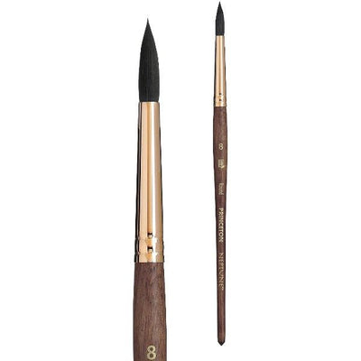 PRINCETON NEPTUNE SH ROUND BRUSH Size 8 SYNTHETIC SQUIRREL HAIR (P4750R8) | Reliance Fine Art |Princeton Neptune BrushesWatercolour Brushes