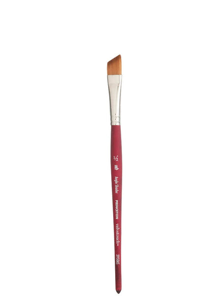 Princeton Velvetouch - Angle Shader - 5/8 (P3950AS062) | Reliance Fine Art |Acrylic Paint BrushesPrinceton Velvetouch Brushes