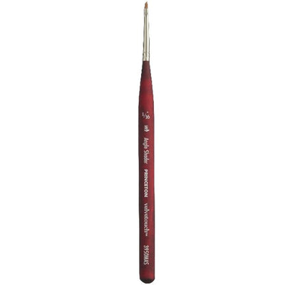 Princeton Velvetouch Mini-Angle Shader 1/16 (50MAS006) | Reliance Fine Art |Acrylic Paint BrushesPrinceton Velvetouch Brushes