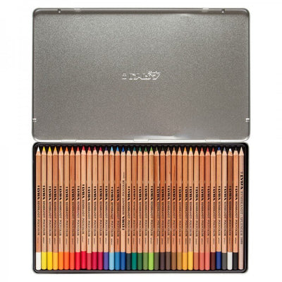 Rembrandt Artists Polycolor Pencils Set of 36 in Metal Box (L2001360) | Reliance Fine Art |Sketching Pencils Sets