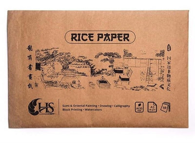 Rice Paper A3 - Pack of 50 Sheets Acid Free | Reliance Fine Art |A4 & A5Paper PacksPaper Packs A3