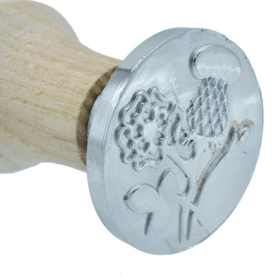 Sealing Stamp 1 Flower with Leaf (SS07) | Reliance Fine Art |Wax Seals