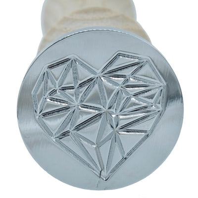 Sealing Stamp Heart Diamond Logo (SS13) | Reliance Fine Art |Wax Seals