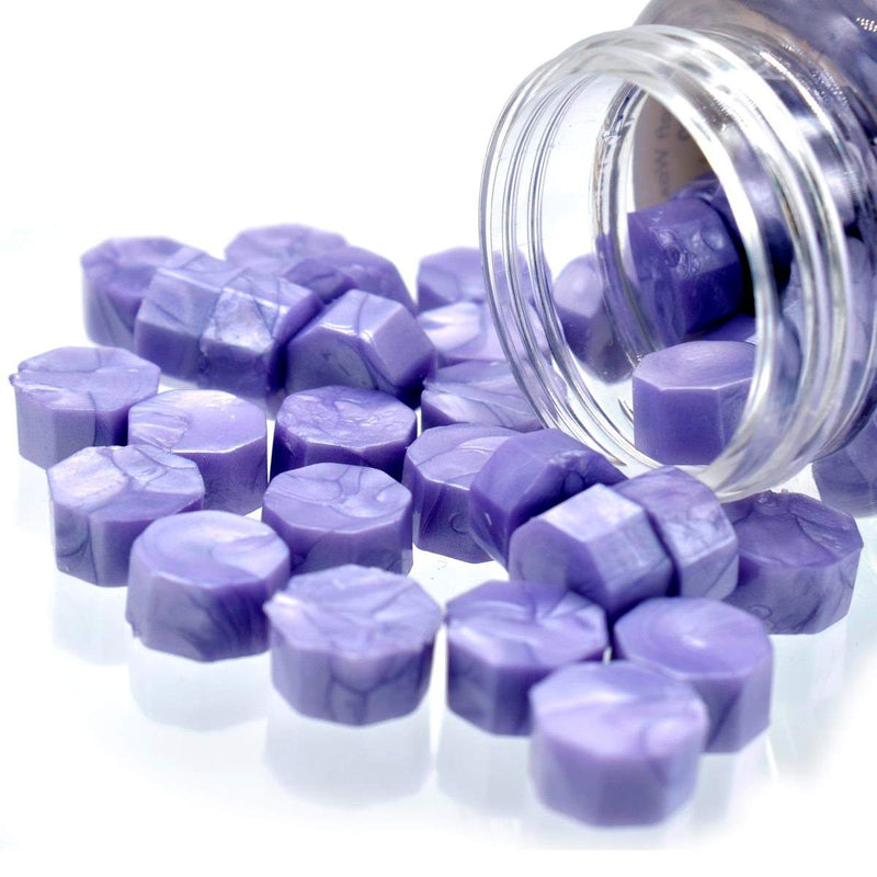 Sealing Wax Beads - Lavender (CWB200) Pack of 70-75 beads-25gms | Reliance Fine Art |Wax Beads