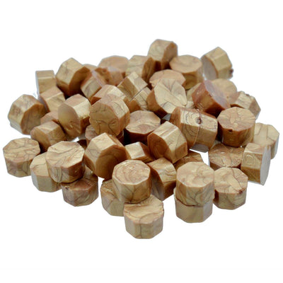 Sealing Wax Beads - Metallic Bronze (CWB204) Pack of 70-75 beads-25gms | Reliance Fine Art |Wax Beads