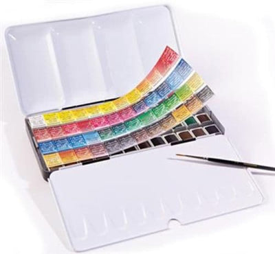 Sennelier Aquarelle Watercolour Pans Of 48 | Reliance Fine Art |Paint SetsWatercolor Paint Sets