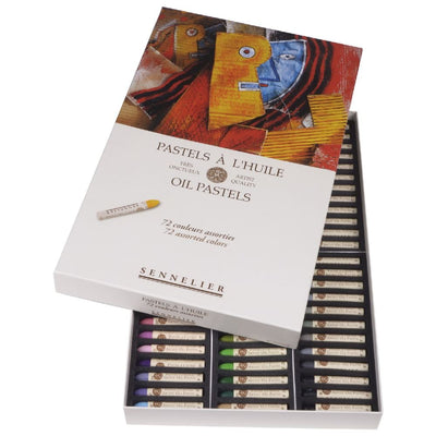 Sennelier Artist Oil Pastels Set of 72 | Reliance Fine Art |Pastels